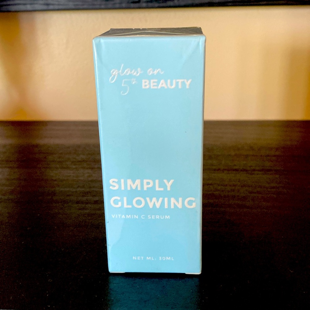 Brand New Simply Glowing Vitamin C Serum Glow on 5th Beauty